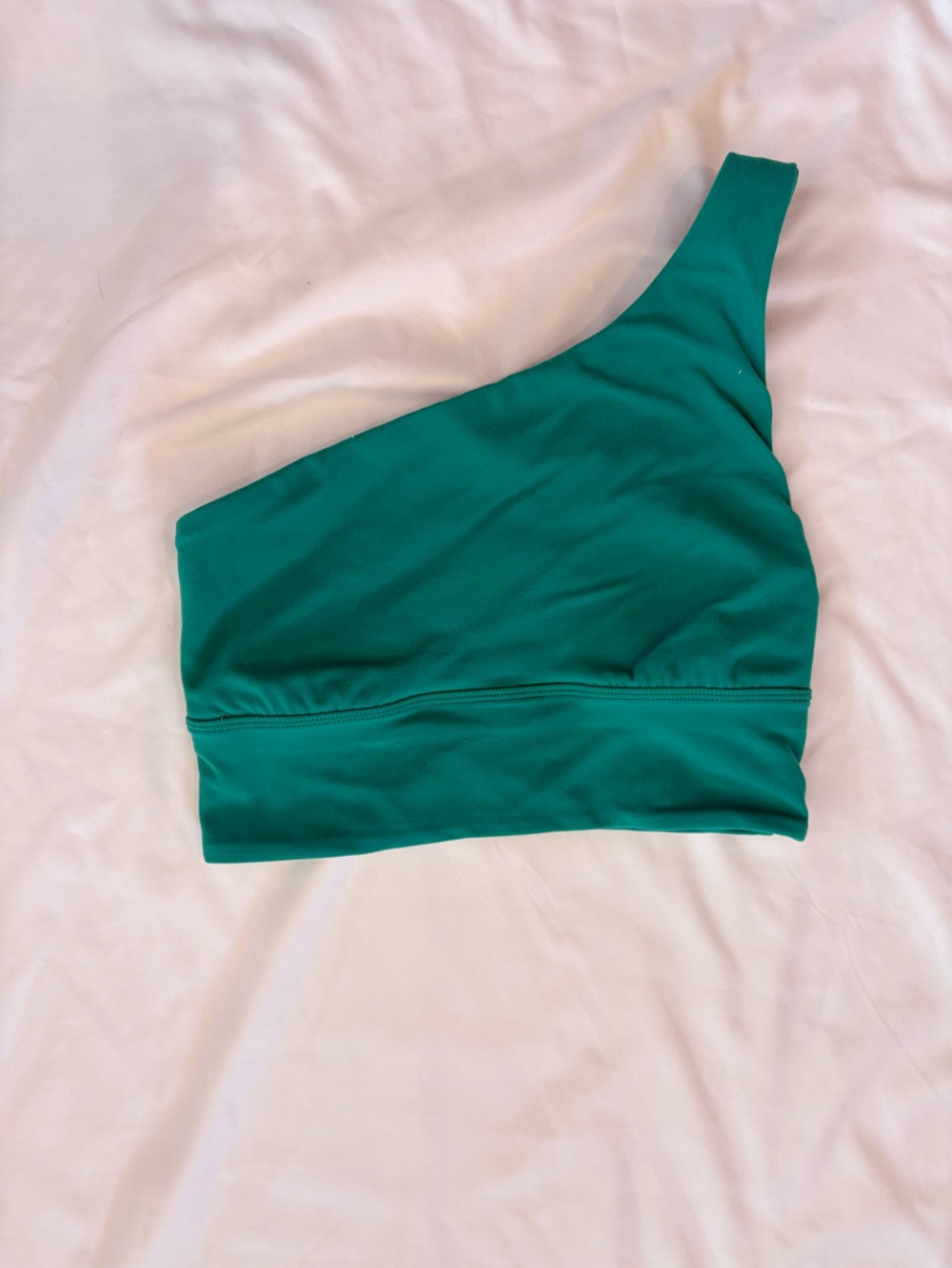 Lululemon size 4 one shoulder bra/ crop top